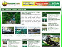 Tablet Screenshot of gedangsari.com